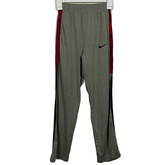 Nike Grey Straight Leg Athletic Sweatpants - Picture 1 of 3